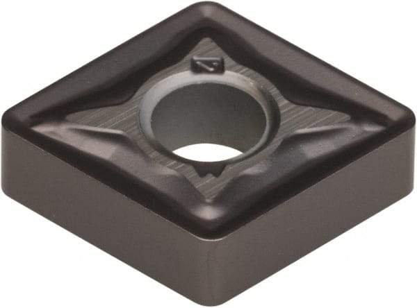 Kennametal - CNMG644 MP Grade KCU10 Carbide Turning Insert - AlTiN Finish, 80° Diamond, 3/4" Inscr Circle, 1/4" Thick, 1/16" Corner Radius - Industrial Tool & Supply