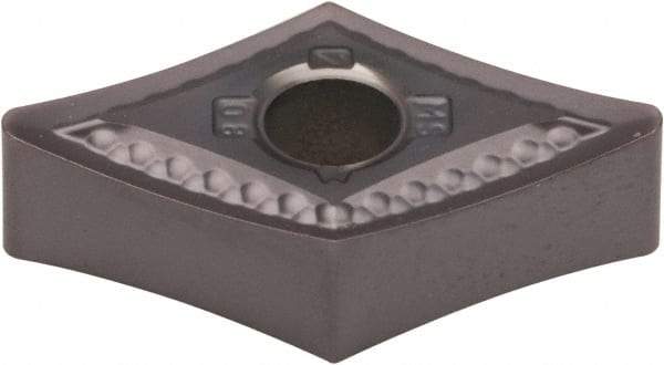 Kennametal - DNMG431 MS Grade KCU25 Carbide Turning Insert - AlTiN Finish, 55° Diamond, 1/2" Inscr Circle, 3/16" Thick, 1/64" Corner Radius - Industrial Tool & Supply