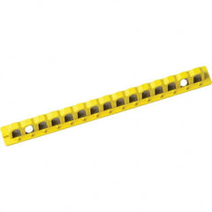 Brady - Lockout Accessory Lock Rail - Industrial Tool & Supply