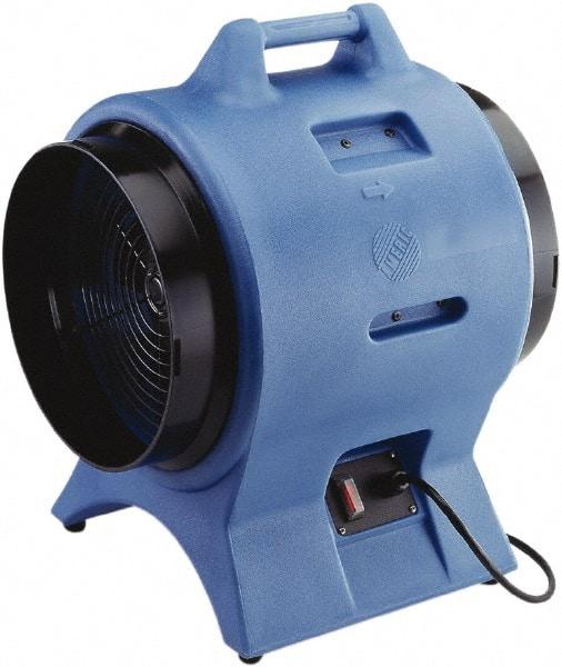 Schaefer Ventilation Equipment - 12" Inlet, Electric AC Ventilation Fan - 1 hp, 2,492 CFM, 220 Max Voltage Rating - Industrial Tool & Supply