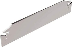 Seco - 0.843" Blade Height, 0.173" Blade Width, 4.72" OAL, Neutral Cut, Double End Indexable Cut-Off Blade - 150.10A Blade, 150.10 Series - Industrial Tool & Supply