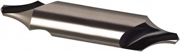Guhring - Metric Radius Cut 60° Incl Angle High Speed Steel Combo Drill & Countersink - Industrial Tool & Supply