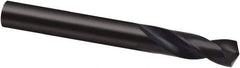 Guhring - 19/32" 130° Spiral Flute Cobalt Screw Machine Drill Bit - Oxide Finish, Right Hand Cut, 58mm Flute Length, 115mm OAL, Cone Relief Point, Straight Shank - Industrial Tool & Supply