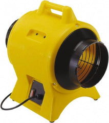 Schaefer Ventilation Equipment - 8" Inlet, Electric AC Ventilation Fan - 0.25 hp, 877 CFM, 115 Max Voltage Rating - Industrial Tool & Supply