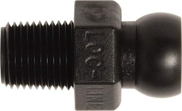 Loc-Line - 50 Piece, 1/8" Hose ID, Male to Female Coolant Hose Connector - 1/8" NPT, For Loc-Line Modular Hose Systems - Industrial Tool & Supply