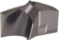 Kennametal - Series KSEM Plus, 25.4mm Diam Grade KCPM45 140° Replaceable Drill Tip - Carbide, TiAlN Finish, 5 Seat Size - Industrial Tool & Supply