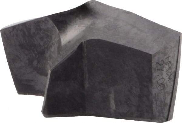 Kennametal - Series KSEM Plus, 27mm Diam Grade KCPM45 140° Replaceable Drill Tip - Carbide, TiAlN Finish, 6 Seat Size - Industrial Tool & Supply