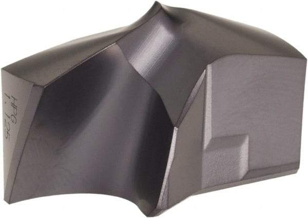 Kennametal - Series KSEM, 1-1/8" Diam Grade KCPM45 140° Replaceable Drill Tip - Carbide, TiAlN Finish, 7 Seat Size - Industrial Tool & Supply