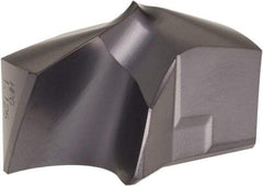 Kennametal - Series KSEM, 1-1/8" Diam Grade KCPM45 140° Replaceable Drill Tip - Carbide, TiAlN Finish, 7 Seat Size - Industrial Tool & Supply