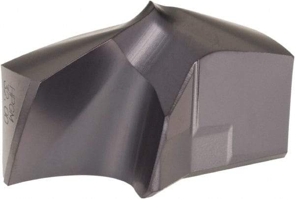 Kennametal - Series KSEM Plus, 32mm Diam Grade KCPM45 140° Replaceable Drill Tip - Carbide, TiAlN Finish, 8 Seat Size - Industrial Tool & Supply