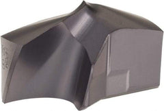 Kennametal - Series KSEM Plus, 32mm Diam Grade KCPM45 140° Replaceable Drill Tip - Carbide, TiAlN Finish, 8 Seat Size - Industrial Tool & Supply