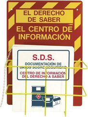 NMC - 14" Wide x 20" High, Compliance Center - 3 Rings, Spanish - Industrial Tool & Supply