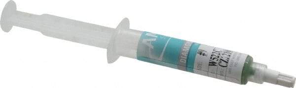 AMPLEX - 5 g Diamond Grit Compound - Grade 9, Green, For Super Finishing - Industrial Tool & Supply