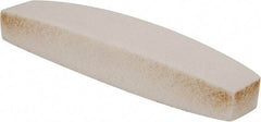 Grier Abrasives - 60 Grit Aluminum Oxide Boat (Shape) Polishing Stone - Medium Grade, 2-1/2" Wide x 9" Long x 1-1/2" Thick - Industrial Tool & Supply