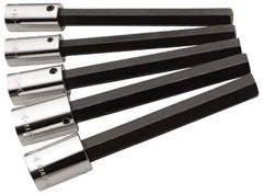 SK - 5 Piece 1/2" Drive Inch Hex Bit Socket Set - 5/16 to 5/8" Hex - Industrial Tool & Supply