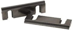 Snap Jaws - 6" Wide x 1-3/4" High x 1/2" Thick, Step Vise Jaw - Steel, Fixed Jaw, Compatible with 6" Vises - Industrial Tool & Supply
