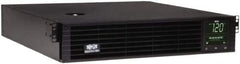 Tripp-Lite - 20 Amp, 3,000 VA, Tower & Rack Mount Line Interactive Backup Uninterruptible Power Supply - Backup 3 min with Full Load & 10 min with Half Load, 120 VAC Input & Output, 2,880 Watt Output, 1 Phases, 8 Outlets - Industrial Tool & Supply