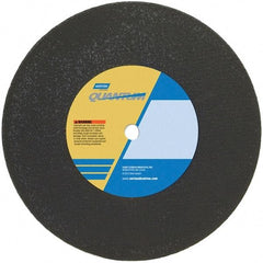 Norton - 16" Ceramic Cutoff Wheel - 5/32" Thick, 1" Arbor - Industrial Tool & Supply