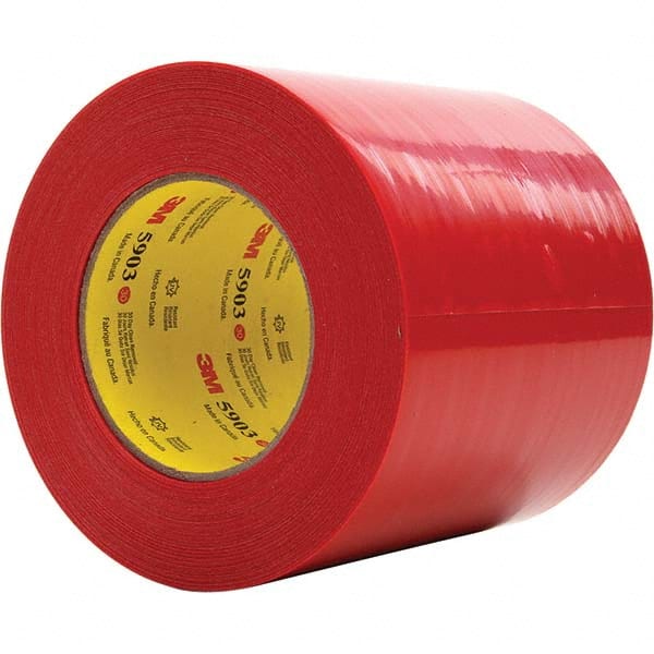 3M - 60 Yd x 5" x 7.5 mil Red Polyethylene Cloth Duct Tape - Industrial Tool & Supply