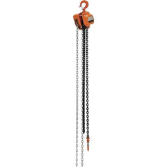 Vestil - 2,000 Lb Lifting Capacity, 10' Lift Height, Hand Hoist - Made from Chain - Industrial Tool & Supply
