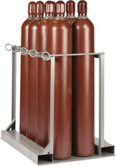 Little Giant - 8 Cylinder, Cylinder Pallet - 33" Wide x 41" High x 47" Deep - Industrial Tool & Supply