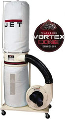 Jet - 5µm, Portable Dust Collector - 1,100 CFM Air Flow - Industrial Tool & Supply