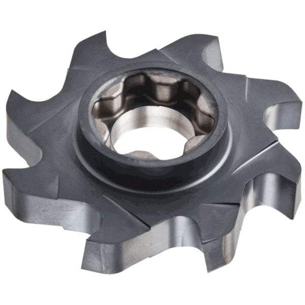 Iscar - SD D Grade IC908 Carbide T-Slot Milling Tip Insert - TiAlN Finish, 32" Cutting Diam - Industrial Tool & Supply