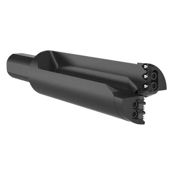 Allied Machine and Engineering - 8-31/64" Max Drill Depth, 2.5xD, 81.3mm Diam, Indexable Insert Drill - Industrial Tool & Supply