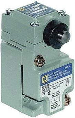 Square D - SPDT, NC/NO, 600 Volt Screw Terminal, Plunger Actuator, General Purpose Limit Switch - 1, 2, 4, 6, 12, 13, 6P NEMA Rating, IP67 IPR Rating - Industrial Tool & Supply