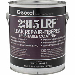 Geocel - 1 Gal Can Brushable Repair Fibered Sealant - Clear - Industrial Tool & Supply