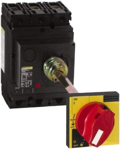 Square D - Circuit Breaker Rotary Handle - Use with Circuit Breaker - Industrial Tool & Supply