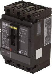 Square D - 20 Amp, 250 VDC, 600 VAC, 3 Pole, Panel Mount Molded Case Circuit Breaker - Thermal Magnetic Trip, 14-3/0 AWG, 87.4mm Deep x 162.6mm High x 104.7mm Wide - Industrial Tool & Supply