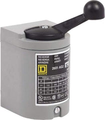 Square D - NEMA, Enclosed Manual Motor Starter - 1-1/2 hp at 115 VAC, 2 hp at 200 VAC, 2 hp at 230 VAC & 2 hp at 575 VAC, CSA LR25490 Class 3211 05, NEMA 1 & UL Listed File E42243 CCN NLRV - Industrial Tool & Supply