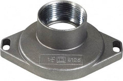 Square D - 1-1/4 Inch Conduit, Safety Switch Plate Hub - For Use with Load Centers, RB Devices - Industrial Tool & Supply