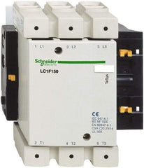 Schneider Electric - 3 Pole, 24 Coil VDC, 250 Amp at 440 VAC, Nonreversible IEC Contactor - Bureau Veritas, CCC, CSA, DNV, EN/IEC 60947-1, EN/IEC 60947-4-1, GL, JEM 1038, LROS, RINA, RMRoS, RoHS Compliant, UL Listed - Industrial Tool & Supply