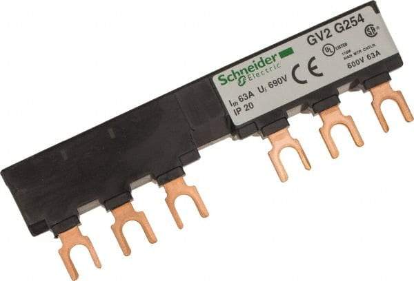 Schneider Electric - Circuit Breaker Comb Busbar - Use with Linergy, TeSys D, TeSys GV2, TeSys K, TeSys U - Industrial Tool & Supply