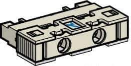 Schneider Electric - Circuit Breaker Auxiliary Contact Block - Use with GV2L, GV2LE, GV2ME, GV2P, GV2RT, GV3L, GV3P, TeSys - Industrial Tool & Supply
