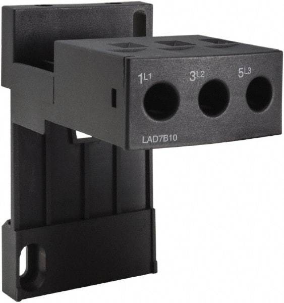 Schneider Electric - 38 Amp Circuit Breaker Terminal Block - Use with TeSys, TeSys D - Industrial Tool & Supply