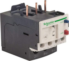 Schneider Electric - 3 Pole, NEMA Size 0-1, 9 to 13 Amp, 690 VAC, Thermal NEMA Overload Relay - Trip Class 20, For Use with LC1D12, LC1D18, LC1D25, LC1D32 and LC1D38 - Industrial Tool & Supply