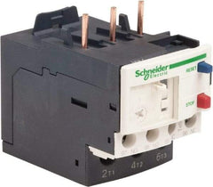 Schneider Electric - 3 Pole, NEMA Size 00-1, 2.5 to 4 Amp, 690 VAC, Thermal NEMA Overload Relay - Trip Class 20, For Use with LC1D09, LC1D12, LC1D18, LC1D25, LC1D32 and LC1D38 - Industrial Tool & Supply
