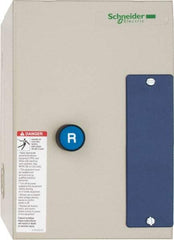 Schneider Electric - 3 Pole, 18 Amp, 120 Coil VAC, Nonreversible Enclosed IEC Motor Starter - 3 Phase Hp: 125 at 460 VAC, 125 at 575 VAC, 50 at 208 VAC, 60 at 230 VAC - Industrial Tool & Supply