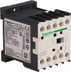 Schneider Electric - 4 Pole, 24 Coil VDC, 16 Amp at 690 VAC and 20 Amp at 440 VAC, Nonreversible IEC Contactor - BS 5424, CSA, IEC 60947, NF C 63-110, RoHS Compliant, UL Listed, VDE 0660 - Industrial Tool & Supply