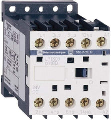 Schneider Electric - 4 Pole, 24 Coil VDC, 16 Amp at 690 VAC and 20 Amp at 440 VAC, Nonreversible IEC Contactor - BS 5424, CSA, IEC 60947, NF C 63-110, RoHS Compliant, UL Listed, VDE 0660 - Industrial Tool & Supply