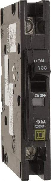 Square D - 100 Amp, 240 VAC, 1 Pole, Panel Mount Miniature Circuit Breaker - 14-2 AWG - Industrial Tool & Supply
