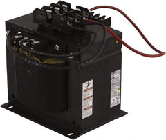 Square D - 2,000 VA, Top Mount Fuse Block Control Transformer - 7.04 Inch Deep - Industrial Tool & Supply