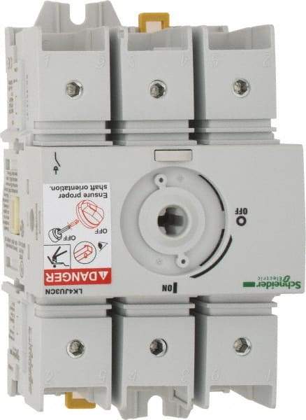 Schneider Electric - 600VAC at 50/60 Hz, 3 Pole, Nonfused Cam & Disconnect Switch - 3.13 Inch Wide x x 4.92 Inch High x x 2.52 Inch Deep - Industrial Tool & Supply