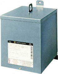 Square D - 1 Phase, 240 x 480 Volt Input, 120/240 Volt Output, 5 kVA, General Purpose Transformer - 3R NEMA Rating, 239°F Temp Rise, Indoor, Outdoor - Industrial Tool & Supply