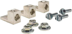 Square D - 14-1/0 AWG, Mechanical Transformer Lug Kit - For Use with Single Phase Primary, Single Phase Secondary, Three Phase Delta Primary and Three Phase Delta Secondary Transformers - Industrial Tool & Supply