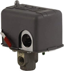 Square D - 1 and 3R NEMA Rated, 70 to 150 psi, Electromechanical Pressure and Level Switch - Fixed Pressure, 575 VAC, L1-T1, L2-T2 Terminal, For Use with Square D Pumptrol - Industrial Tool & Supply