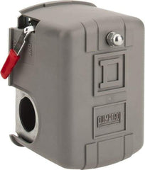 Square D - 1 and 3R NEMA Rated, 70 to 150 psi, Electromechanical Pressure and Level Switch - Fixed Pressure, 575 VAC, L1-T1, L2-T2 Terminal, For Use with Square D Pumptrol - Industrial Tool & Supply